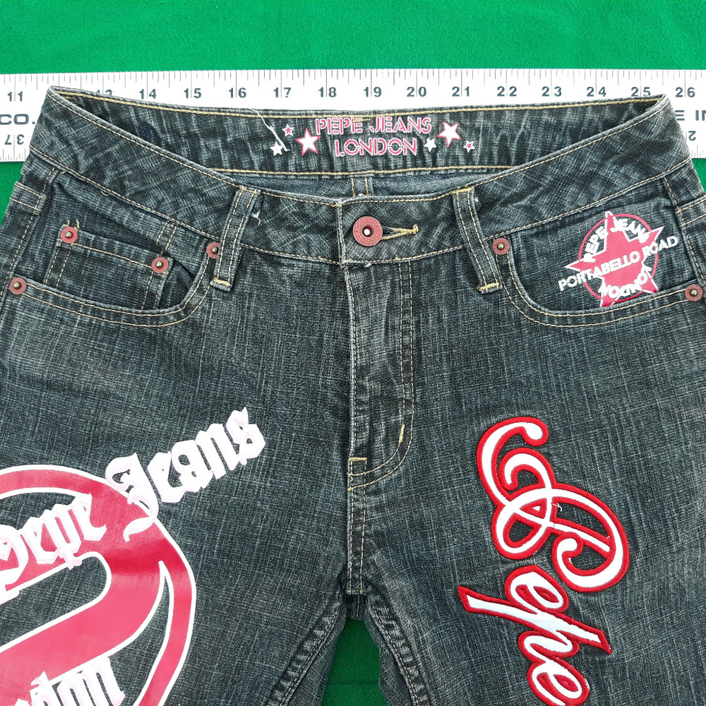 Pepe Jeans London Screenprint Sz 27